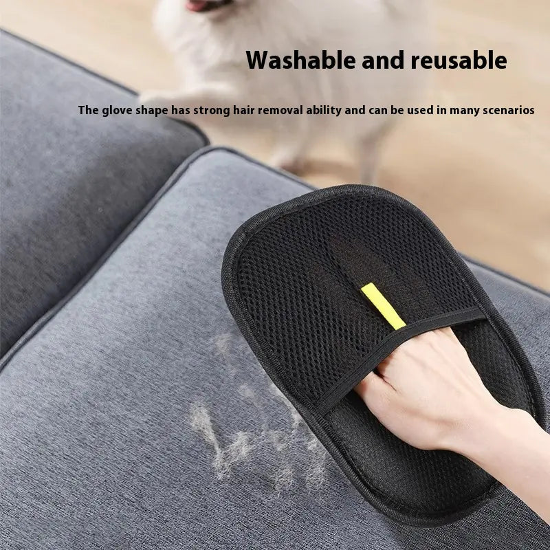 ๐พ Pet Hair Remover Glove โ Easy Grooming for Dogs & Cats